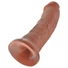 Kép 4/6 - King Cock 8 dildó (20 cm) - sötét natúr