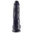 Kép 2/5 - King Cock 10 herés dildó (25 cm) - fekete