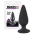 Kép 1/6 - Black Velvet Heavy - 75g-os anál plug (fekete)