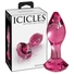 Kép 1/6 - Icicles No. 79 - kúpos üveg anál dildó (pink)