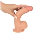 Kép 5/8 - realistixxx - tapadókorongos élethű dildó (22cm) - natúr