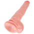 Kép 4/5 - King Cock 14 herés nagy dildó (35cm) - natúr