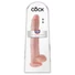Kép 1/5 - King Cock 14 herés nagy dildó (35cm) - natúr