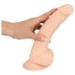 Kép 6/6 - Silexd 9,5 - tapadókorongos dildó - 24cm (natúr)