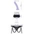 Kép 11/11 - You2Toys Strap-on - felcsatolható dildó (fekete-lila)