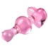 Kép 5/7 - Icicles No. 75 - szíves, üveg anál plug (pink)