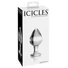 Kép 3/5 - Icicles No. 25 - kúpos, üveg anál plug (átlátszó)
