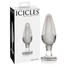 Kép 1/5 - Icicles No. 26 - kúpos, üveg anál plug (átlátszó)