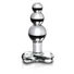 Kép 4/5 - Icicles No. 47 - tripla gyöngyös, üveg anál plug (átlátszó)
