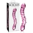 Kép 1/5 - Icicles No. 55 - kétvégű, G-pont üveg dildó (pink)