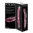 Kép 2/5 - Icicles No. 57 - péniszes kétvégű üveg dildó (pink)