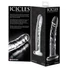 Kép 2/5 - Icicles No. 62 - péniszes üveg dildó (átlátszó)