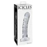 Kép 3/5 - Icicles No. 62 - péniszes üveg dildó (átlátszó)
