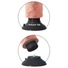 Kép 5/6 - King Cock 10 - hajlítható, tapadótalpas vibrátor (25cm) - natúr
