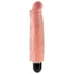 Kép 2/4 - King Cock 7 Stiffy - vízálló, élethű vibrátor (18cm) - natúr