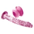 Kép 4/7 - Icicles No. 86 - péniszes üveg dildó (pink)
