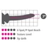 Kép 7/7 - Icicles No. 86 - péniszes üveg dildó (pink)