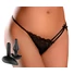 Kép 2/9 - HOOKUP Bowtie Bikini - akkus vibrációs bugyi szett (fekete)