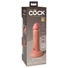 Kép 2/7 - King Cock Elite 6 - tapadókorongos vibrátor (15cm) - natúr
