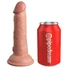 Kép 4/7 - King Cock Elite 6 - tapadókorongos vibrátor (15cm) - natúr