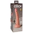 Kép 2/7 - King Cock Elite 7 - tapadókorongos, rádiós vibrátor 18cm - natúr