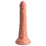 Kép 5/7 - King Cock Elite 7 - tapadókorongos, rádiós vibrátor 18cm - natúr