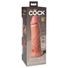 Kép 2/7 - King Cock Elite 8 - tapadókorongos vibrátor (20cm) - natúr