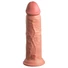 Kép 5/7 - King Cock Elite 8 - tapadókorongos vibrátor (20cm) - natúr