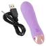 Kép 5/6 - Cuties Mini - akkus, vízálló, rácsos vibrátor (lila)