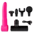 Kép 5/9 - You2Toys Gun - masszírozó vibrátor szett (pink-fekete)