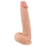 Kép 3/9 - Natute Skin - dildó bőrrel - 25cm (natúr)
