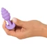 Kép 6/8 - Cuties Mini Butt Plug - szilikon anál plug - lila (2,8cm)