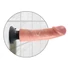 Kép 5/7 - King Cock 9 tapadókorongos vibrátor (23 cm) - natúr