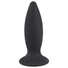 Kép 1/6 - Black Velvet S - akkus, kezdő anál vibrátor - kicsi (fekete)