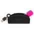 Kép 3/7 - PalmPower Pocket Wand - akkus, mini masszírozó vibrátor (pink-fekete)