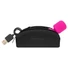 Kép 3/7 - PalmPower Pocket Wand - mini masszírozó vibrátor (pink-fekete)