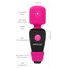 Kép 7/7 - PalmPower Pocket Wand - akkus, mini masszírozó vibrátor (pink-fekete)