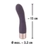 Kép 5/10 - You2Toys Elegant Flexy - akkus, redős G-pont vibrátor (lila)