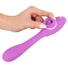 Kép 10/13 - You2Toys 2 Function Vibe - akkus 2in1 vibrátor (lila)