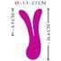 Kép 11/12 - XOUXOU - akkus, vízálló, kétágú vibrátor (pink)