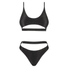 Kép 3/4 - Obsessive Miamelle - pántos sportos bikini (fekete)