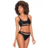 Kép 1/4 - Obsessive Miamelle - pántos sportos bikini (fekete)