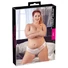 Kép 1/5 - Cottelli Plus Size - hímzett-csipkés női alsó (fehér)