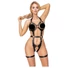 Kép 2/7 - Bad Kitty - nyitott testhám body (fekete)