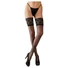 Kép 1/4 - Cottelli Plus Size - combfix 15cm széles csipkés (fekete)