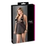 Kép 4/6 - Cottelli Plus Size - csipkés lenge babydoll (fekete)
