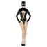 Kép 2/8 - Black Velvet - hosszúujjú Batwoman body (fekete)