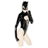 Kép 6/8 - Black Velvet - hosszúujjú Batwoman body (fekete)