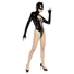 Kép 8/8 - Black Velvet - hosszúujjú Batwoman body (fekete)
