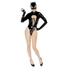 Kép 1/8 - Black Velvet - hosszúujjú Batwoman body (fekete)
